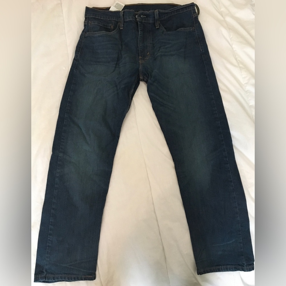 Levi’s mens jeans 502 (taper) blue size 34-30